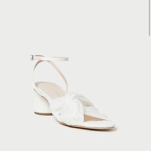 Raegan Pearl Pleated Twist Heel - LOEFELER RANDALL never wore before! Brand new